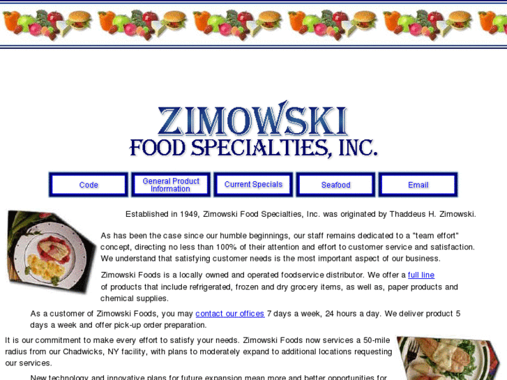 www.zimowskifoods.com