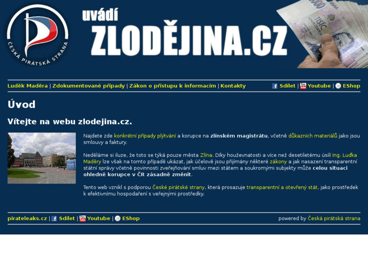 www.zlodejina.cz