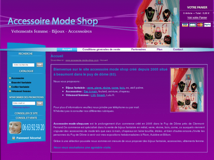 www.accessoire-mode-shop.com