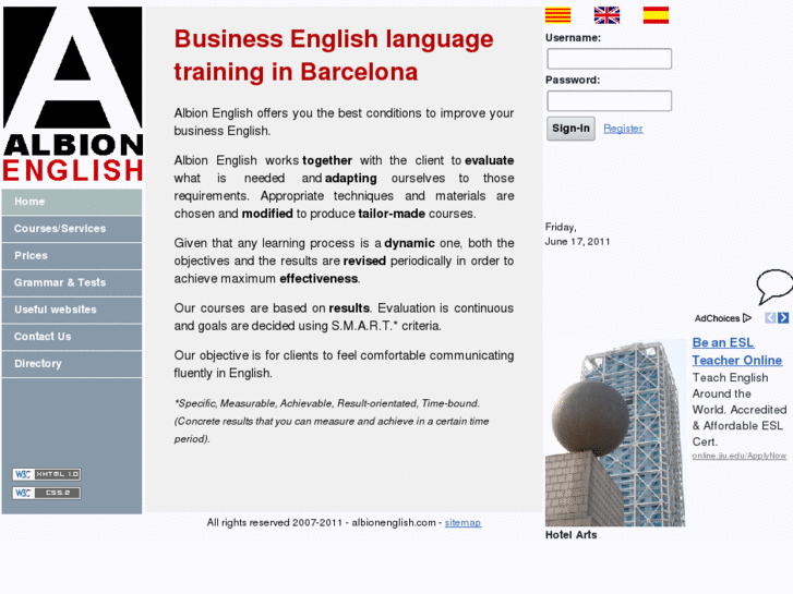 www.albionenglish.com