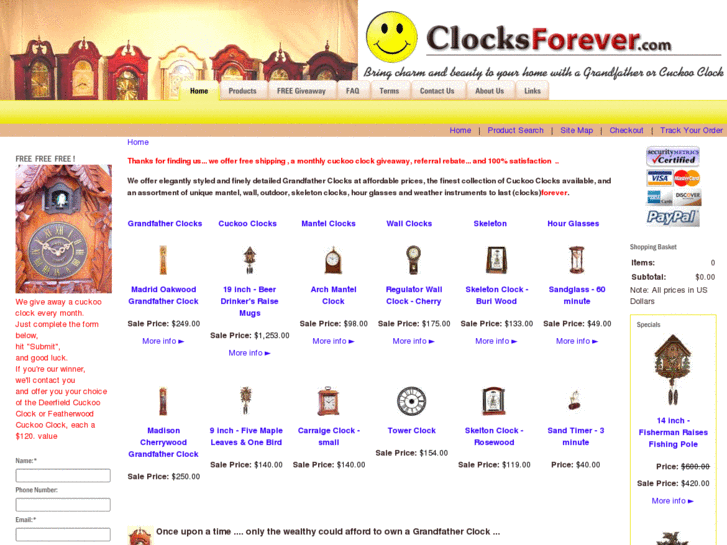 www.clocksforever.com