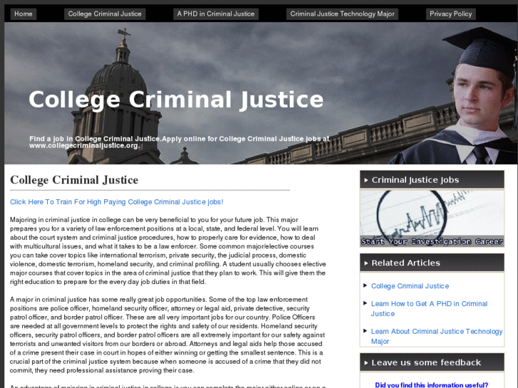 www.collegecriminaljustice.org