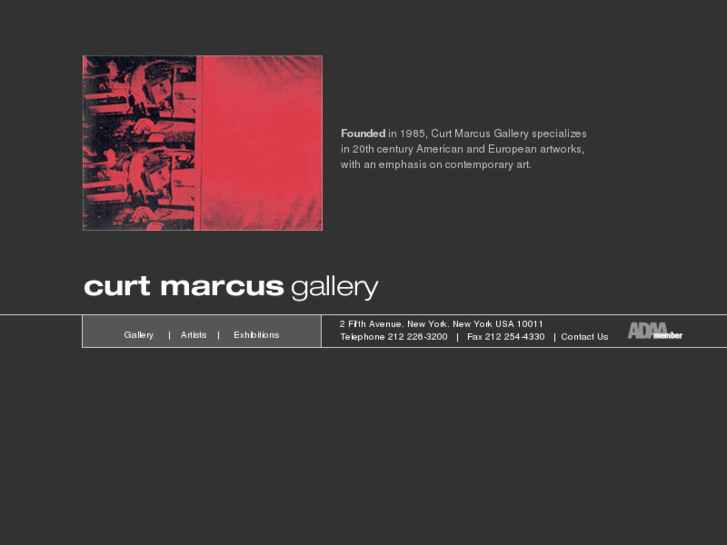 www.curtmarcusgallery.com