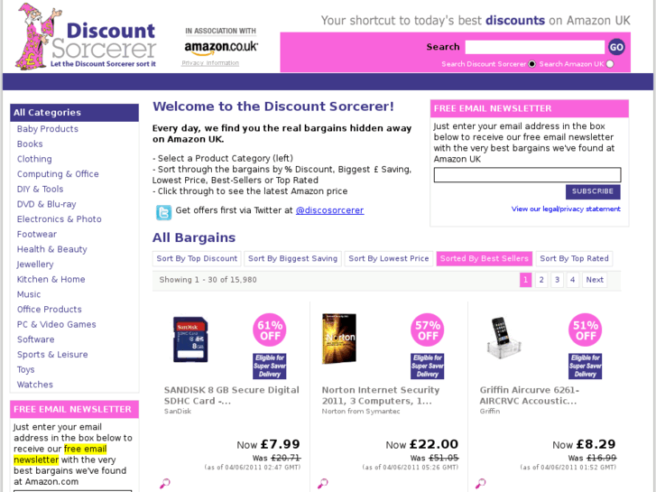 www.discountsorcerer.co.uk