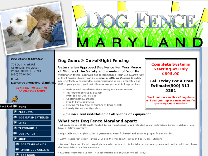 www.dogfencemaryland.net