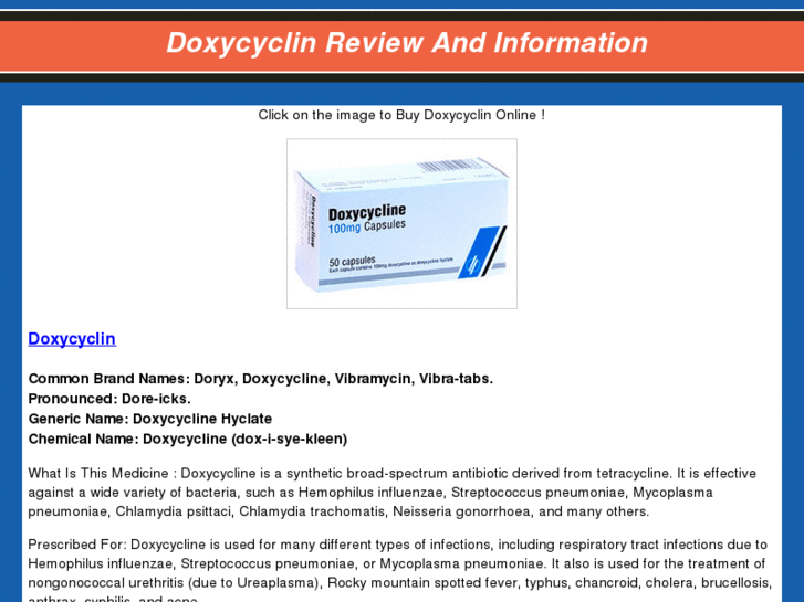 www.doxycyclin.net