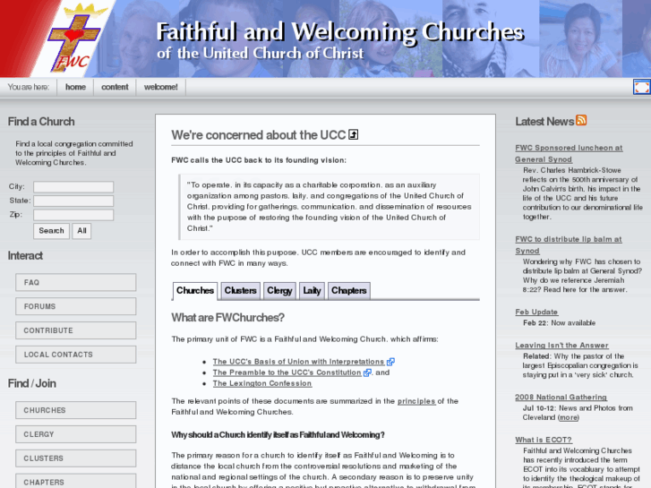 www.faithfulandwelcoming.com