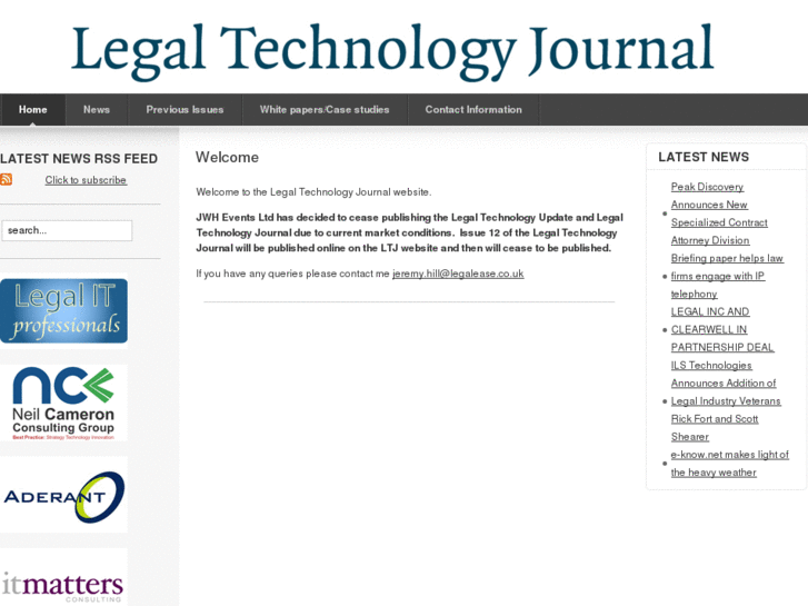 www.legaltechnologyjournal.co.uk