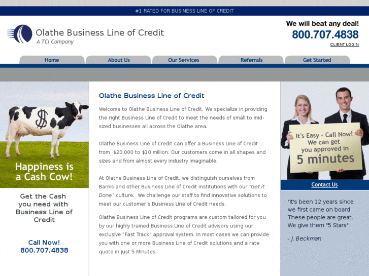 www.olathebusinesslineofcredit.com