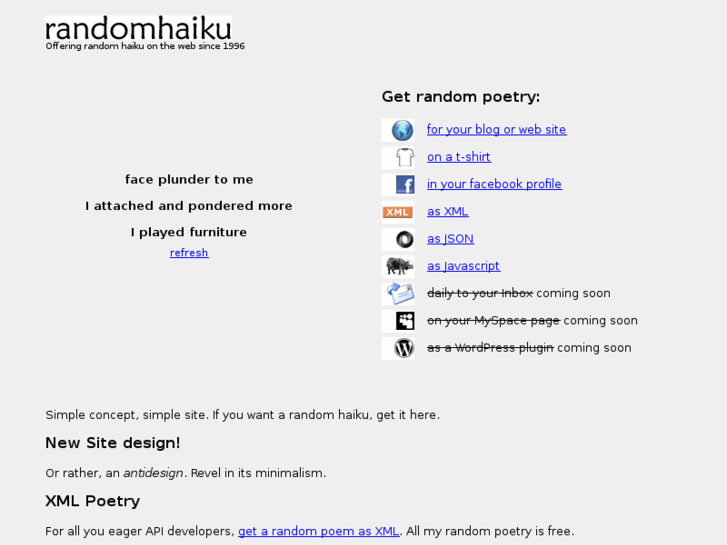 www.randomhaiku.com