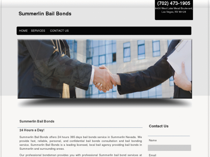 www.summerlinbailbonds.com