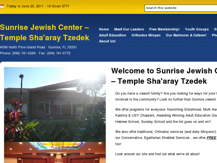 www.sunrisejewishcenter.org