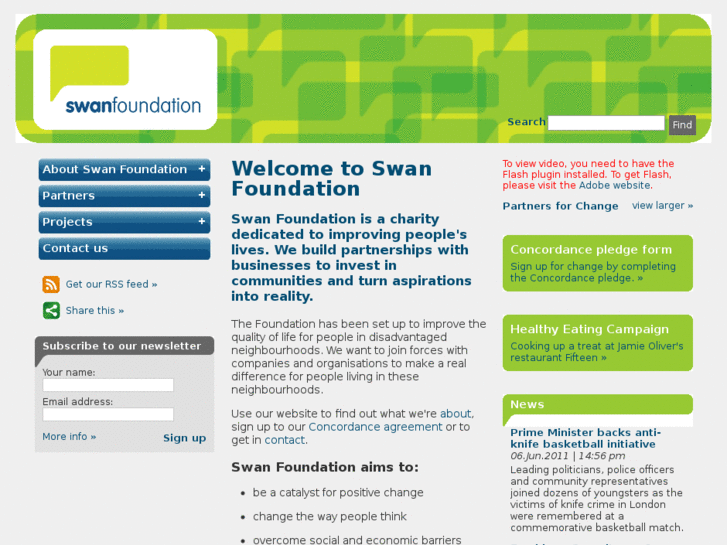 www.swanfoundation.org.uk