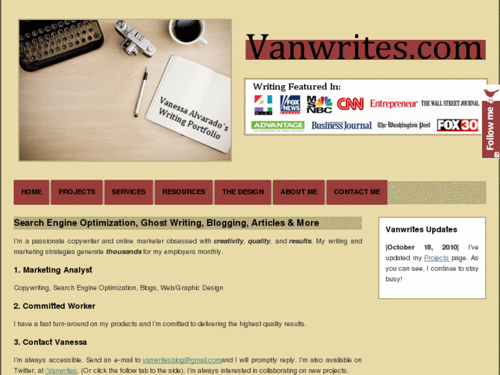 www.vanwrites.com