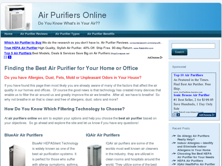 www.airpurifiersonline.com