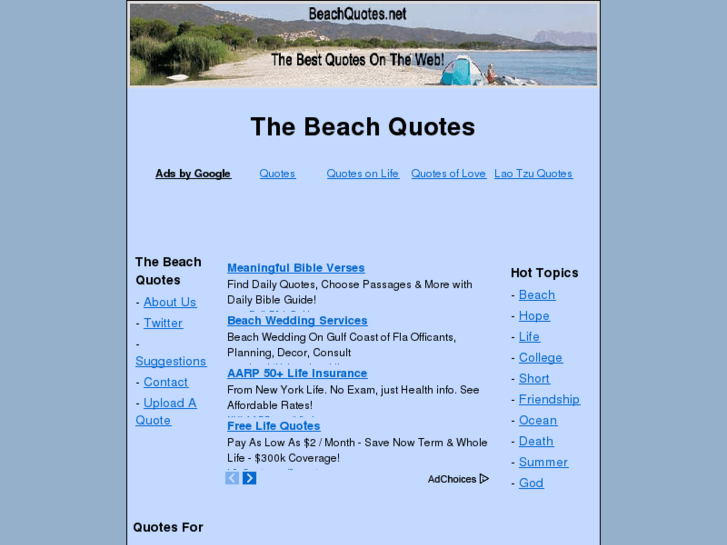 www.beachquotes.net