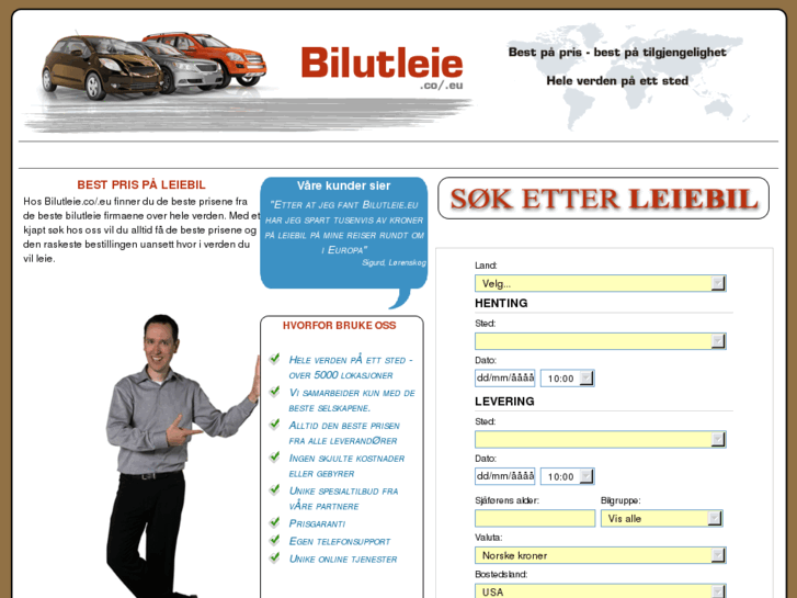 www.bilutleie.eu