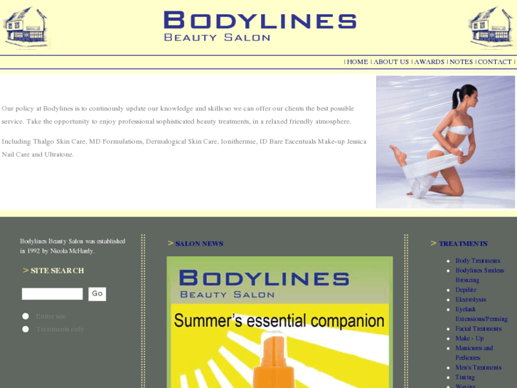 www.bodylinesbeautysalon.com