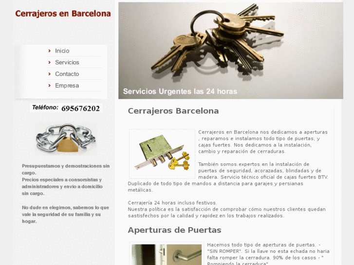 www.cerrajerosenbarcelona.com