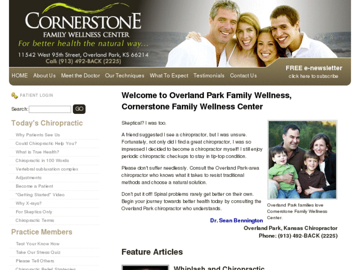 www.cornerstonefamilychiro.com