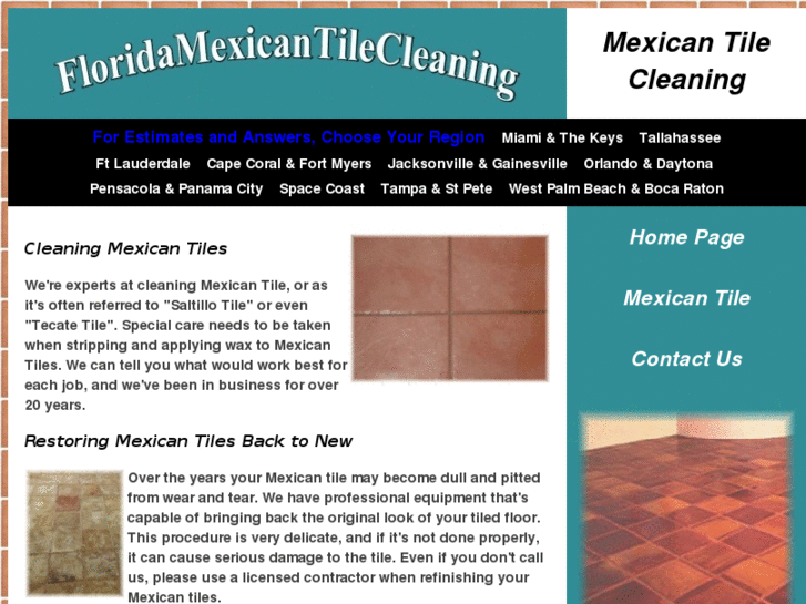 www.floridamexicantilecleaning.com