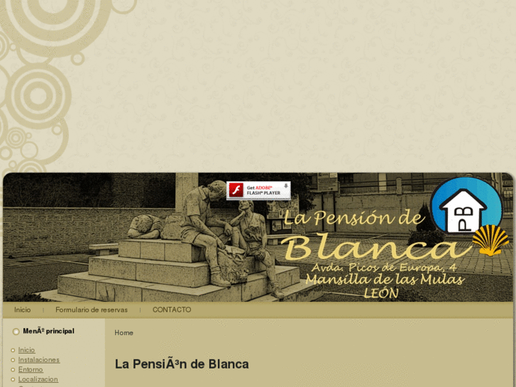 www.lapensiondeblanca.com