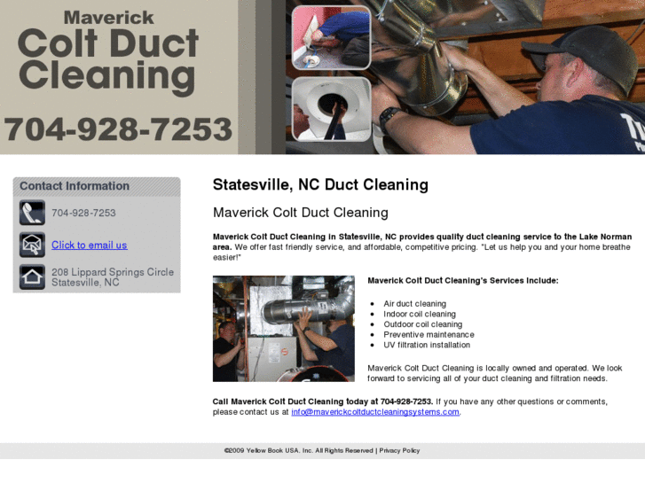 www.maverickcoltductcleaningsystems.com