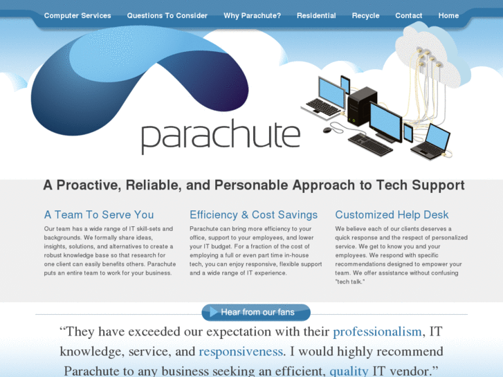 www.parachute-techs.com