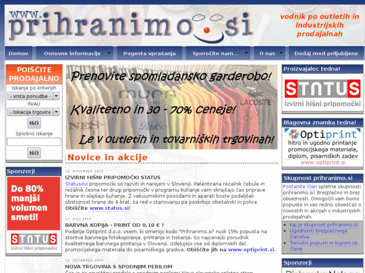 www.prihranimo.si