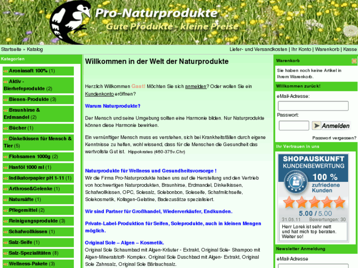 www.pro-naturprodukte.de