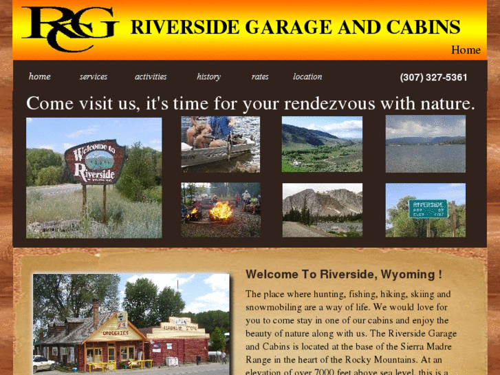 www.riversidegarageandcabins.com