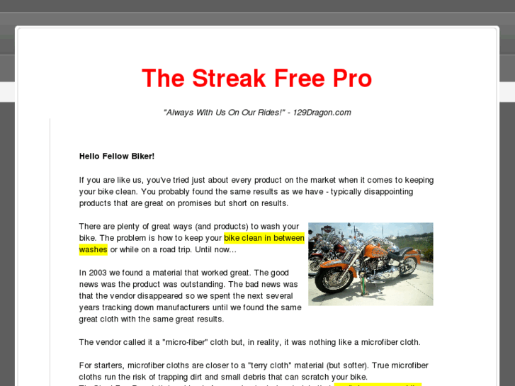 www.thestreakfreepro.com