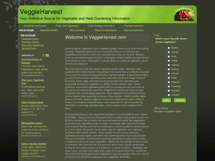 www.veggieharvest.com