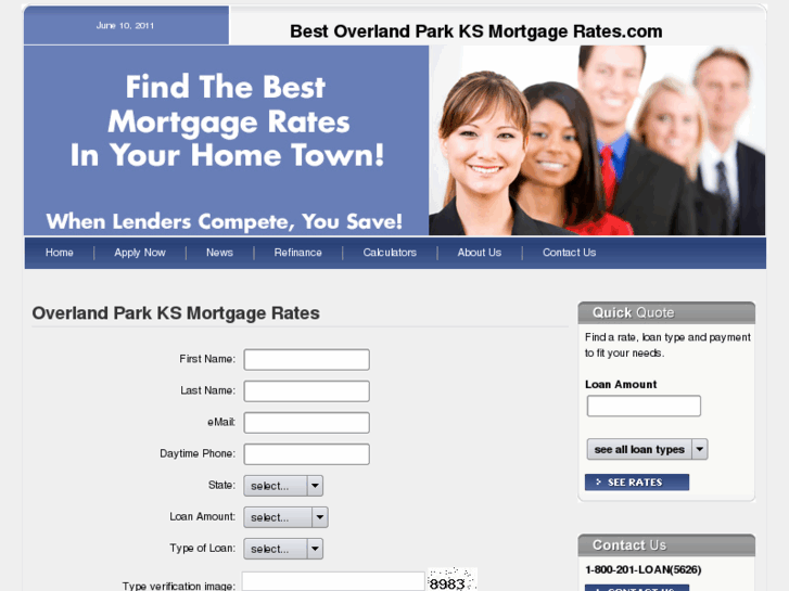 www.bestoverlandparkmortgagerates.com