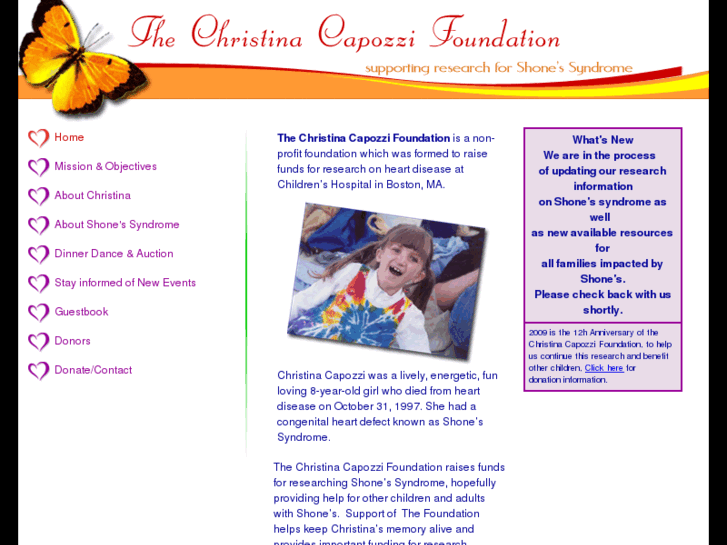 www.christinacapozzifoundation.com