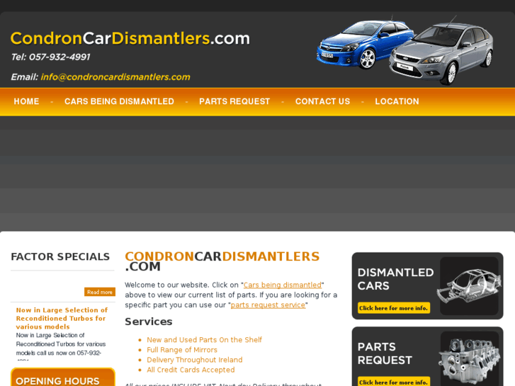 www.condroncardismantlers.com