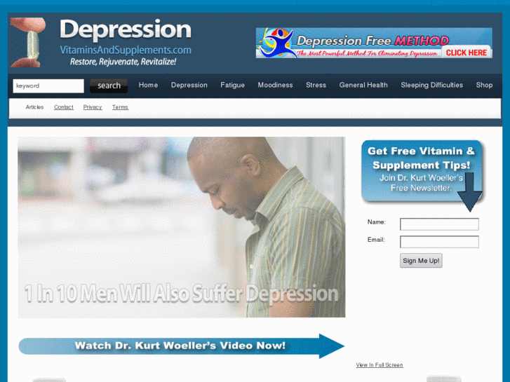 www.depressionvitaminsandsupplements.com