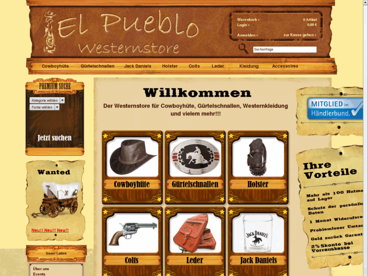 www.elpueblo-westernstore.de