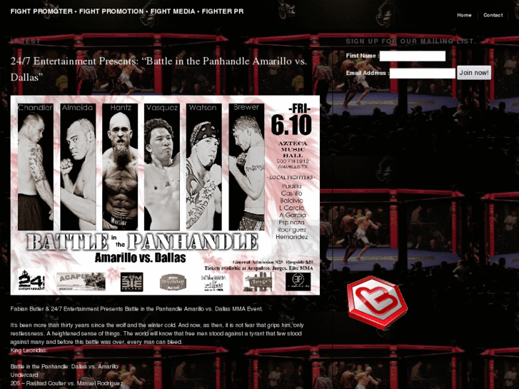 www.fightpromoter.net