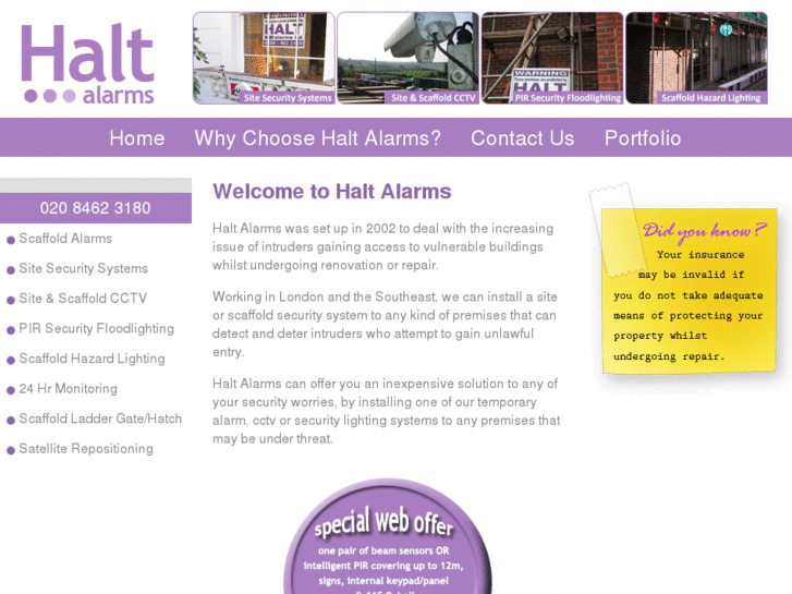 www.haltalarms.co.uk