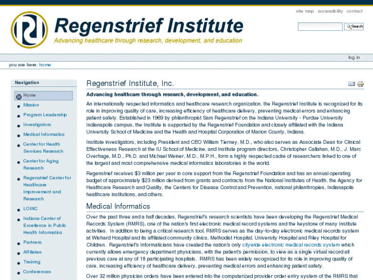 www.regenstrief.org