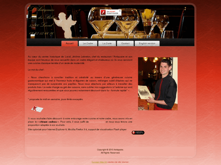 www.restaurant-lantiquaire.com