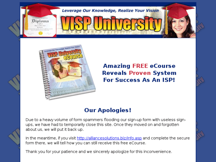 www.vispuniversity.com