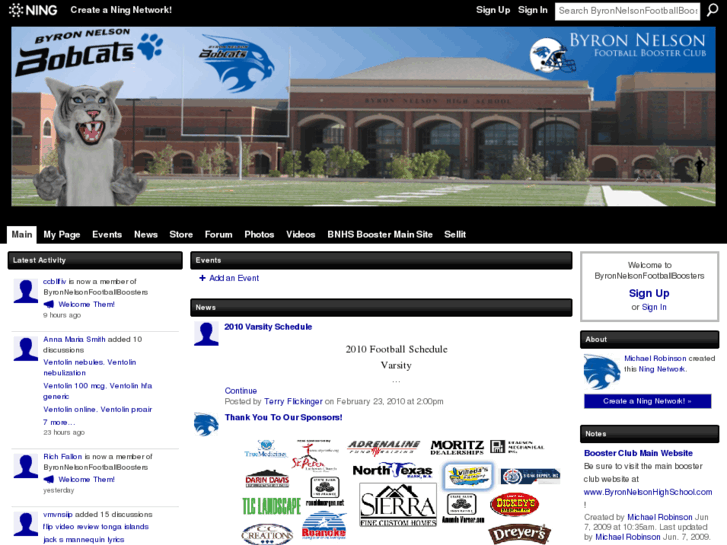 www.byronnelsonfootballboosters.com