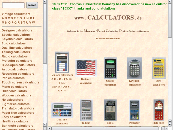 www.calculators.de