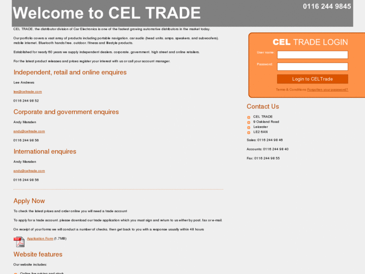 www.cel-trade.com