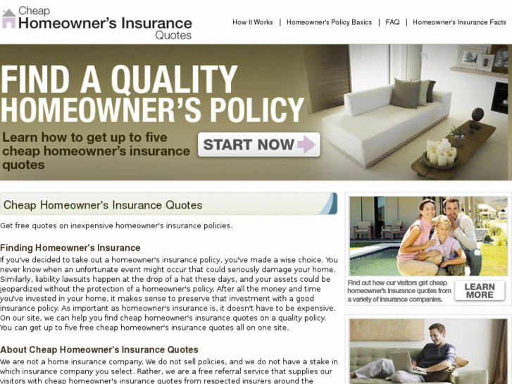 www.cheaphomeownerinsurancequotes.com