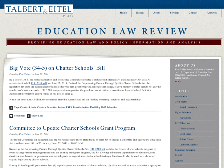 www.educationlawreview.com