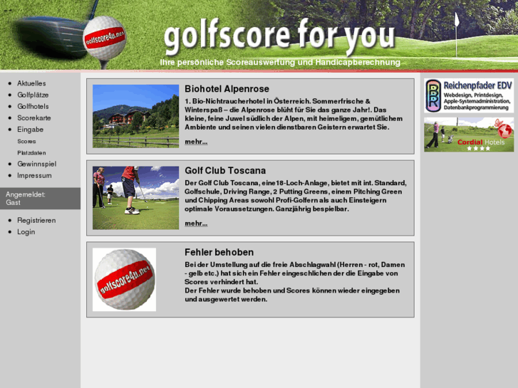 www.golfscore4u.net