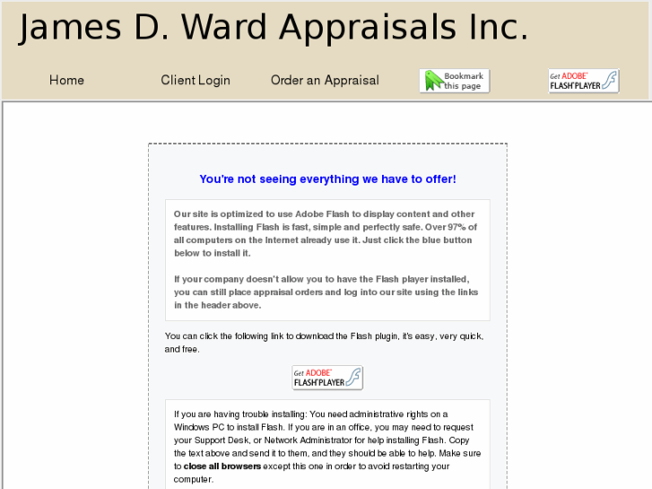 www.jameswardappraisals.com